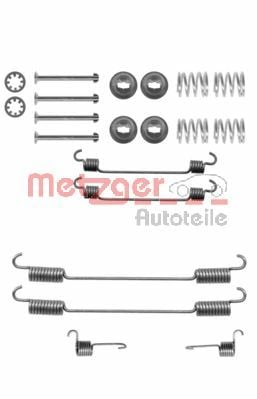 Accessory Kit, brake shoes METZGER 105-0740