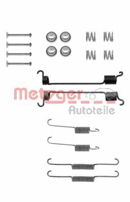 Accessory Kit, brake shoes METZGER 105-0741