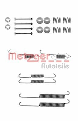 Accessory Kit, brake shoes METZGER 105-0754