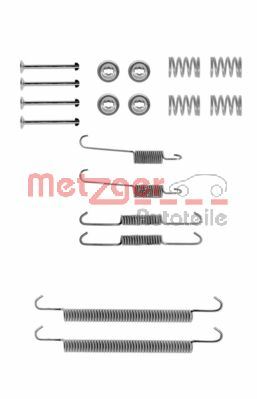Accessory Kit, brake shoes METZGER 105-0757