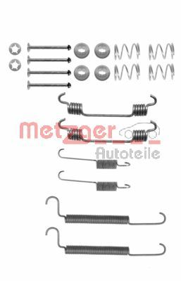 Accessory Kit, brake shoes METZGER 105-0766