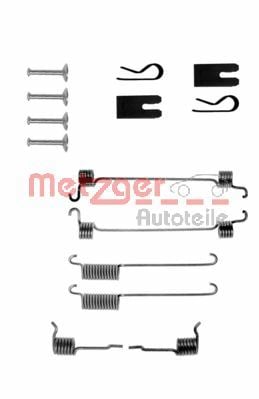 Accessory Kit, brake shoes METZGER 105-0772