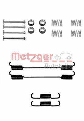 Accessory Kit, brake shoes METZGER 105-0796