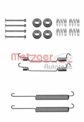 Accessory Kit, brake shoes METZGER 105-0806