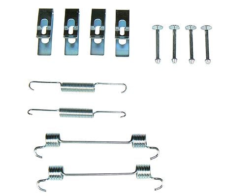 Accessory Kit, parking brake shoes METZGER 105-0808