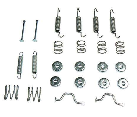 Accessory Kit, parking brake shoes METZGER 105-0816