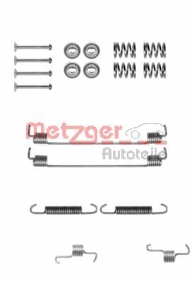 Accessory Kit, brake shoes METZGER 105-0819