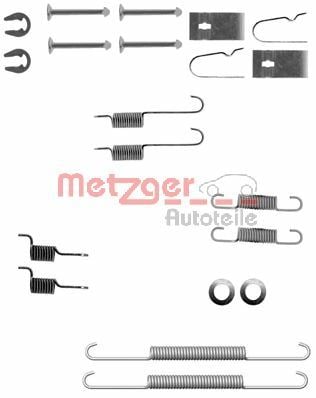 Accessory Kit, brake shoes METZGER 105-0847