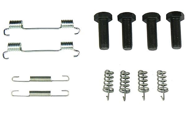 Accessory Kit, parking brake shoes METZGER 105-0865