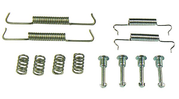 Accessory Kit, parking brake shoes METZGER 105-0877