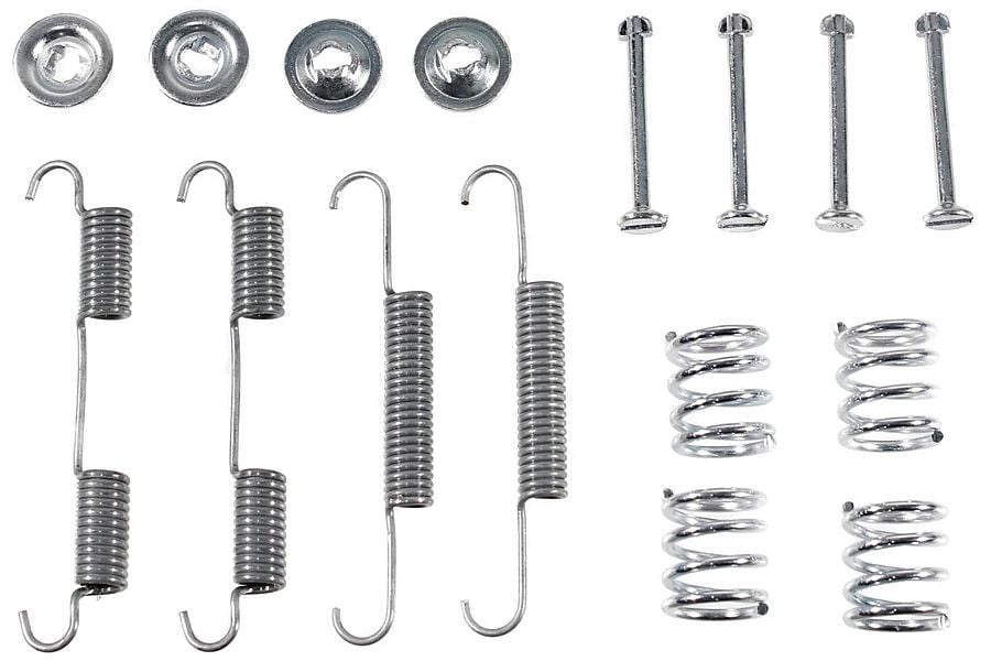 Accessory Kit, parking brake shoes METZGER 105-0896