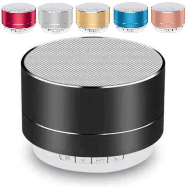 A10 Portable Speaker Music Stereo Surround Mini USB Outdoor Subwoofer Speaker Au Player Speaker Mic port SD Card Z241029