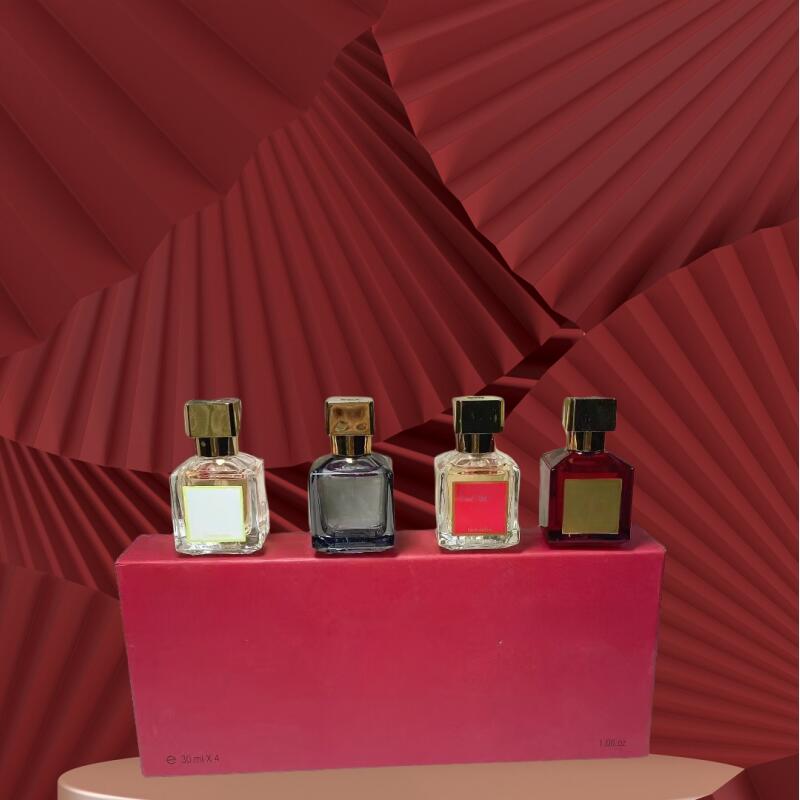 cologne for Men Perfume 30mlx4 Extrait Eau De Parfum P Fragrance Man Woman Cologne Spray Long Lasting Smell Premierlash suit undefined longer Red sp