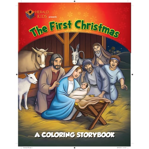 &amp;quot;The First Christmas&amp;quot; Coloring Storybook