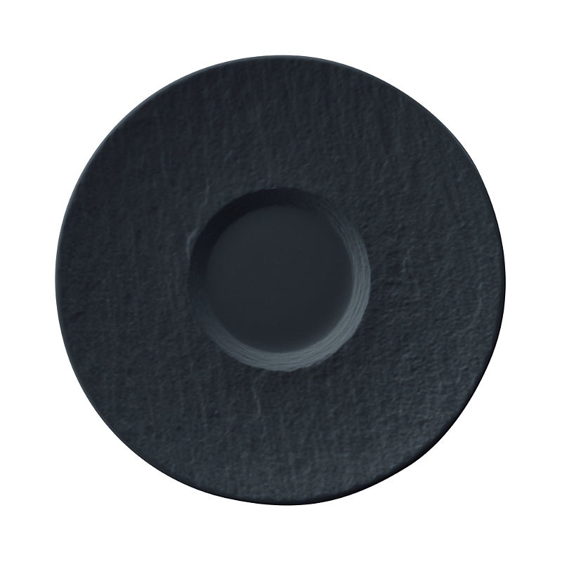 Villeroy & Boch Manufacture Rock Black Tea-Coffee Cup Saucer