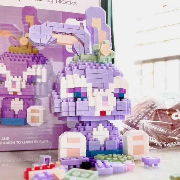 Blocks Mini Particle Puzzle Toy DIY Cartoon Series Puzzle Toy Gift for Children H250207