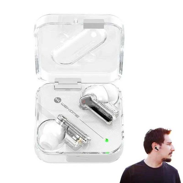 Wireless BT 5.1 Earphones Noise Reduction Earphones HiFi Stereo Earphones Noise Reduction Sports Earphones with Microphone M241213