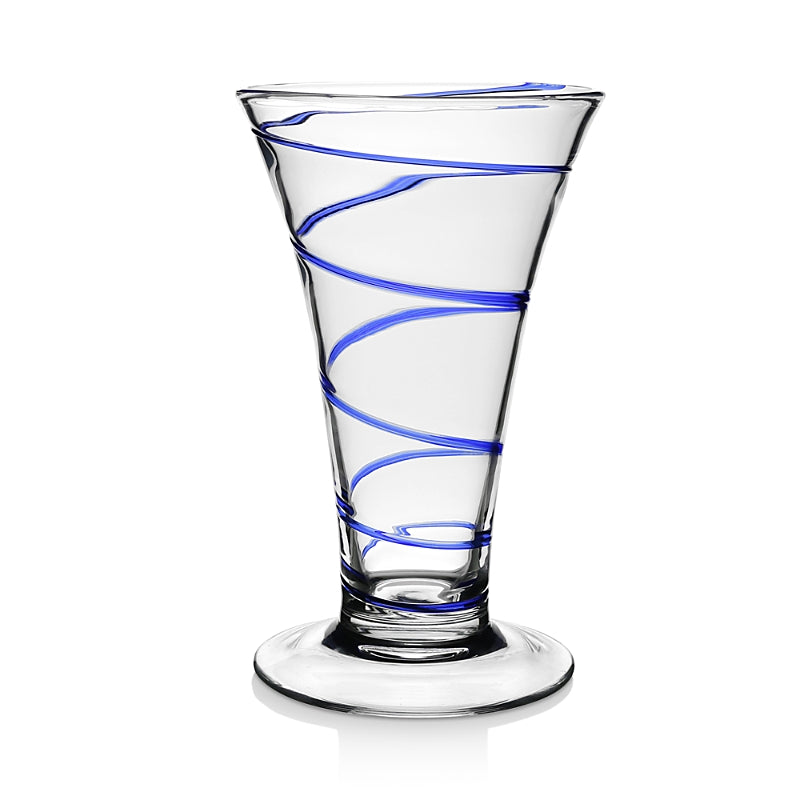 William Yeoward Crystal Bella Blue Vase, 11