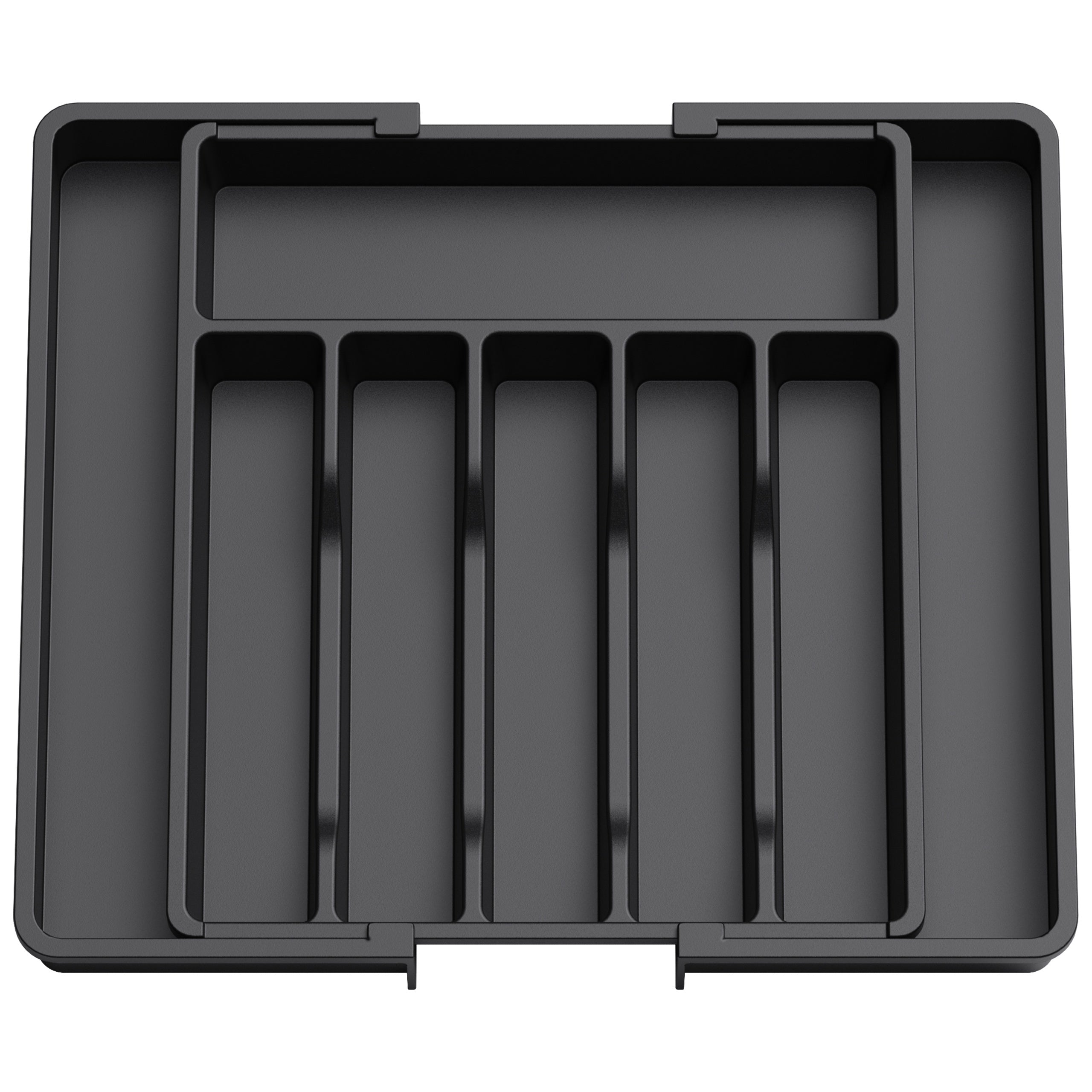 TEMU Silverware Drawer Organizer, Expandable Utensil Tray For Kitchen, Bpa Free Flatware And Cutlery Holder, Adjustable Plastic Storage For Spoons