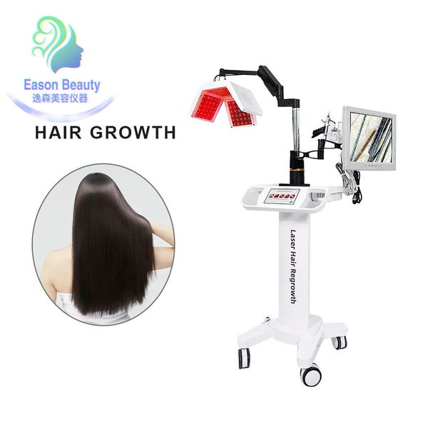Professional Hair Growth Machine Anti-Hair Loss Treatment Led 650nm Diode Laser Growth Stimulate Hair Regrowth Beauty Equipment