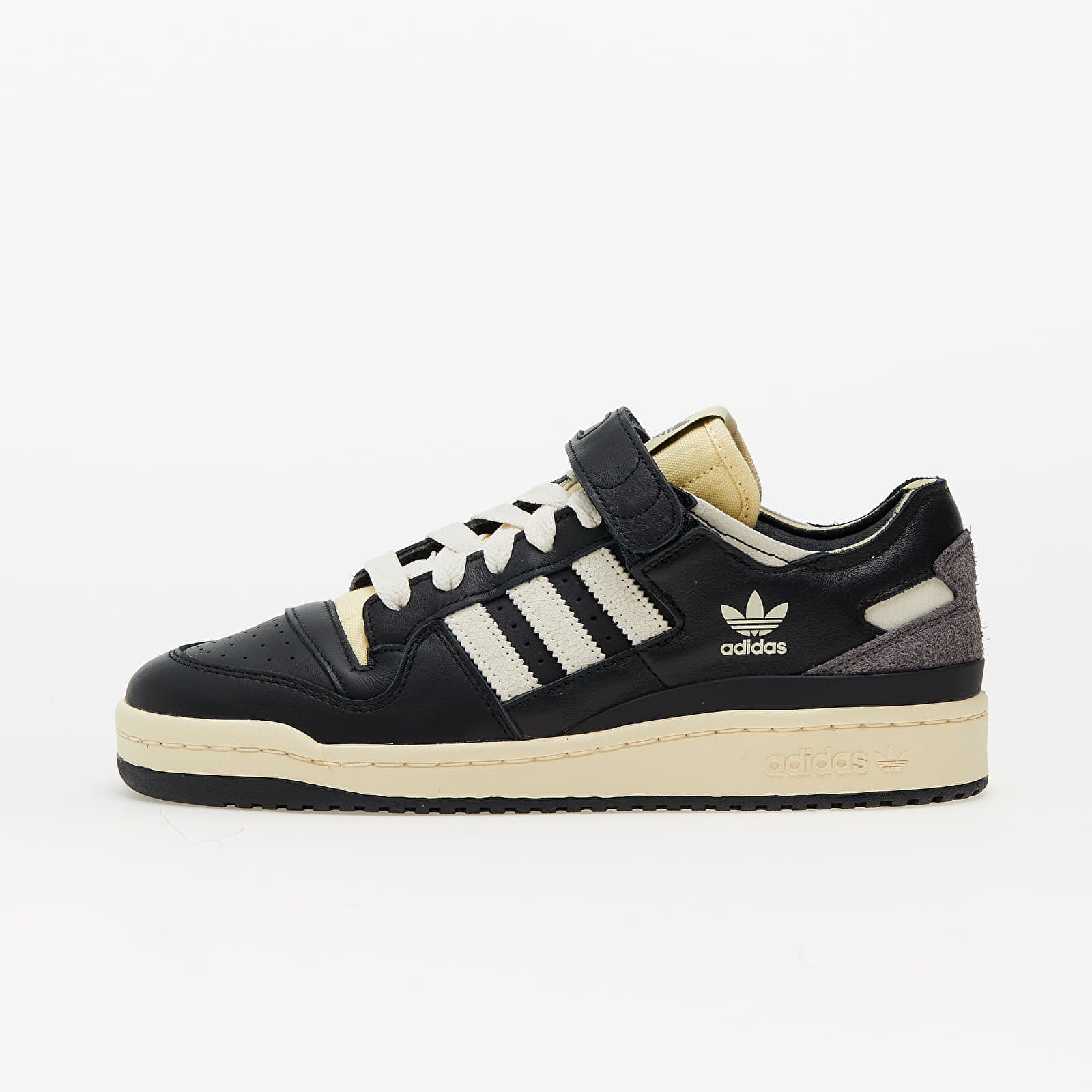 Sneakers adidas Forum 84 Low Core Black- Crew White- Easy Yellow EUR 40