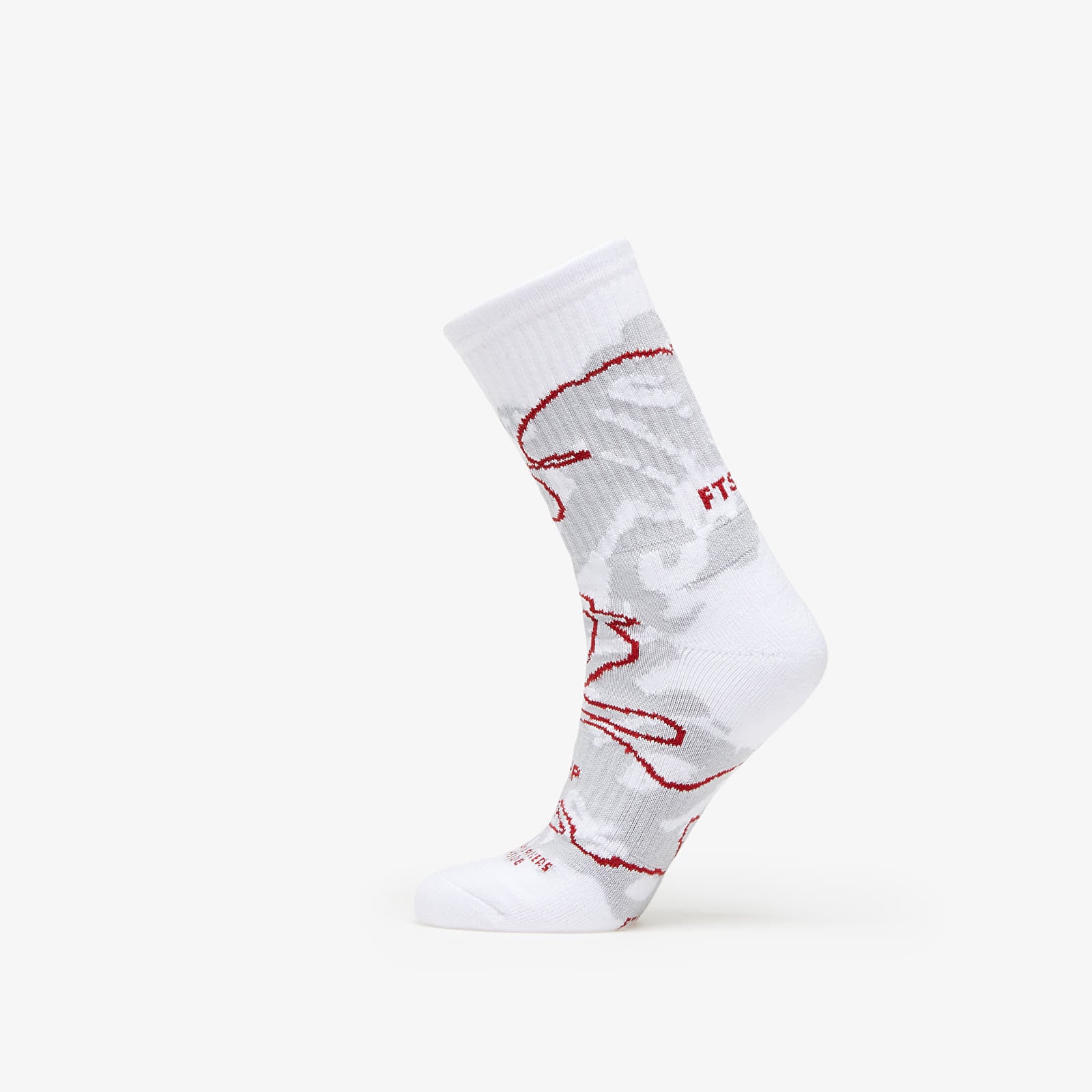 Sokker Footshop The More Basketball Socks Grey- Wine 43-46