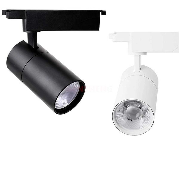 LED Track light COB Track Spotlight Ceiling Lights Commercial Lighting Supermarket Clothing Store Indoor Lighting Ac110V 220VCL240730