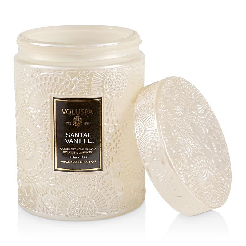 Voluspa Santal Vanille Small Jar Candle, 5.5 oz.