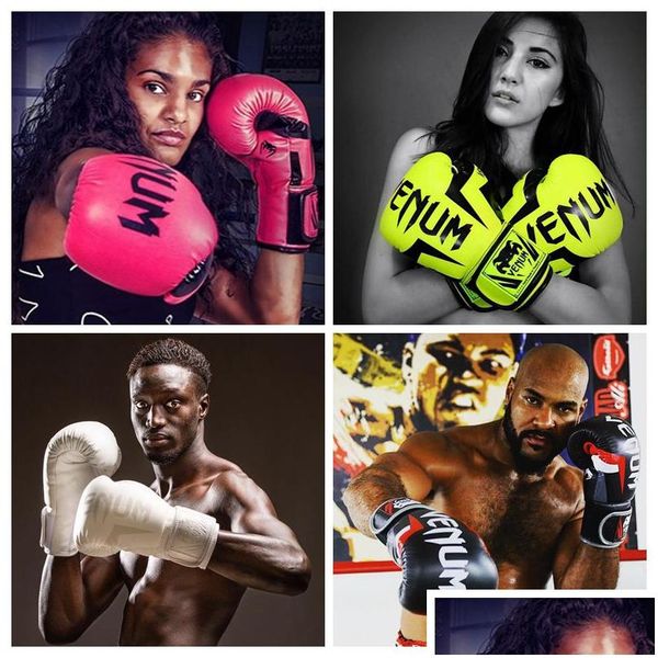 Protective Gear Muay Thai Punchbag Grappling Gloves Kicking Kids Boxing Glove Wholesale High Quality Mma Drop Delivery Sports Outdoors