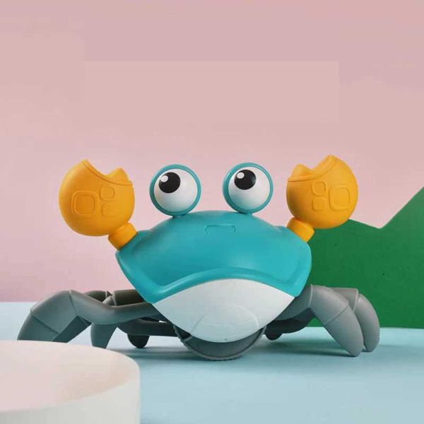 Hot Sale Bath Cute Cartoon Big Crab Clockwork Infant Water Toy Beach For Baby Drag Classic Children Toys