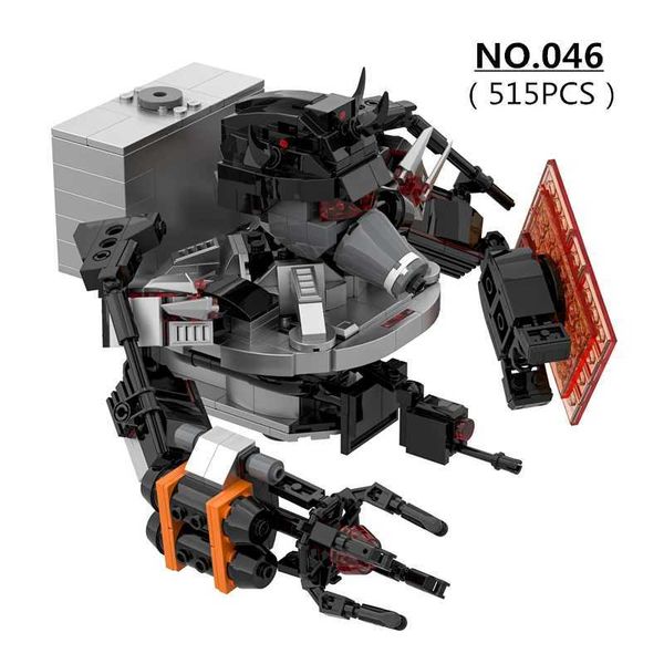 515pcs Novo vilão personagem Ski Toilet Man Blocks General Blocks Set Diy Moc Bricks Decor Toys for Boys Christmas Gifts Z250117