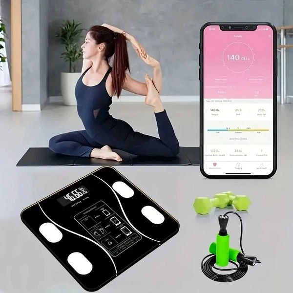 Body Weight Scales Intelligent Bluetooth electronic weight scale wireless digital bathroom scale precise measurement of body fat percentage
