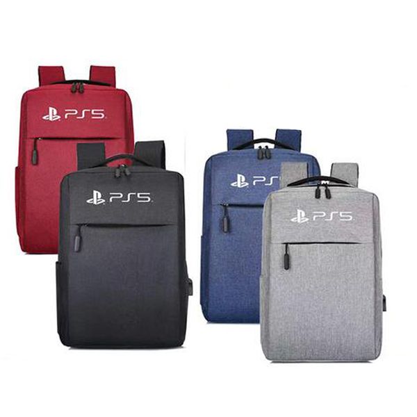 Cases Covers Bags Carrying Case Backpack for PS5 PS4 Travel Storage Disc Digital Controllers Protective Shoulder Game Console Cards Package