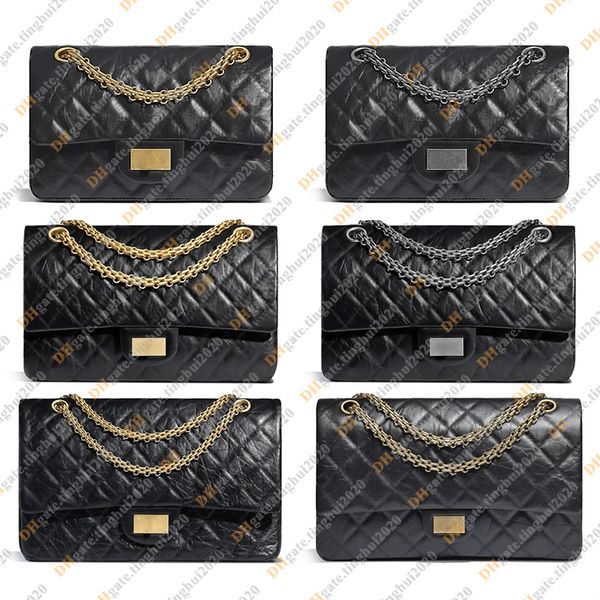 Ladies Fashion Casual Designe Luxury 2 55 Bag Diamond Chain Bag Shoulder Bag Crossbody TOTE Handbag Top Mirror Quality 4 Size Purse Pouch