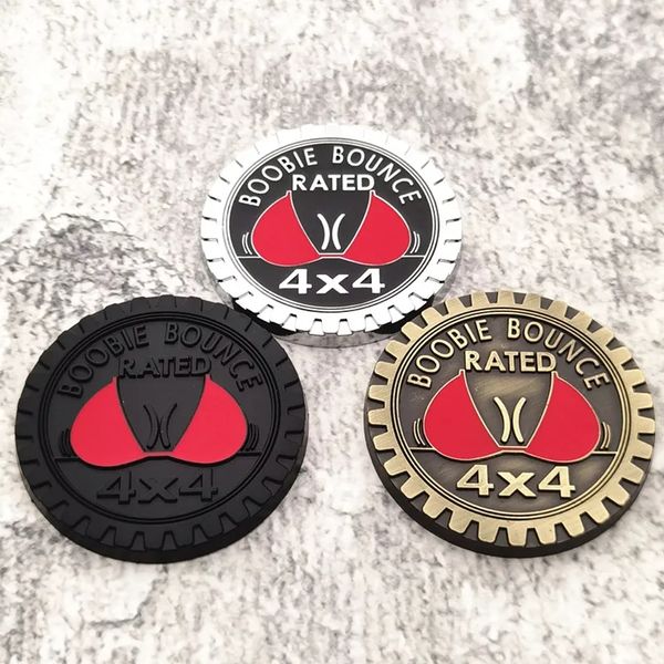 4X4 RATED Car Sticker For Auto Truck 3D Badge Emblem Decal Auto Accessories