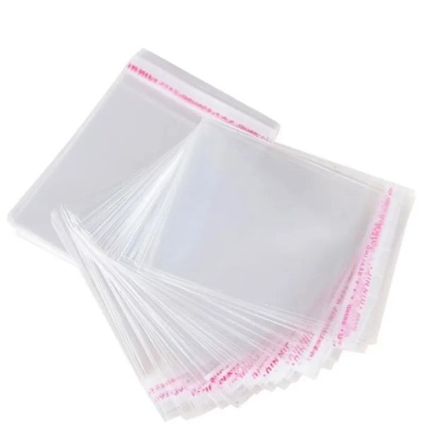 wholesale Clear Plastic Self Adhesive Bag Selfs Sealing Jewelry Accessories Candy Packing Resealable Gift Cookie Packaging Bags