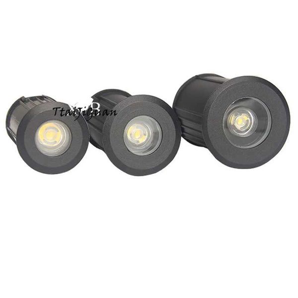 Waterproof LED Underground Light 3W 1W Outdoor Ground Garden Path Floor Buried Yard Spot Landscape AC110V220V DC12V 42-52-62MM CL240813