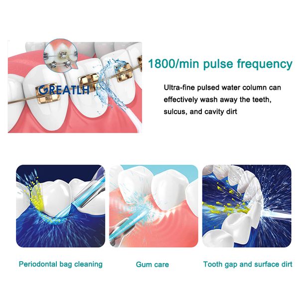 Faucet Water Flosser Electric Waterproof Oral Irrigator Dental Flosser Teeth Care Tools Dental Tools M1
