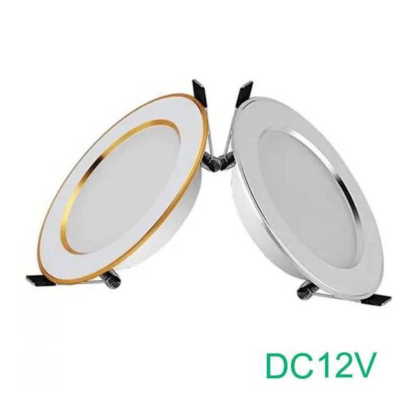 DC12V LED recessed tube light 3W 5W 7W 9W 12W LED spotlight panel light emitting red blue and green lights CL240830