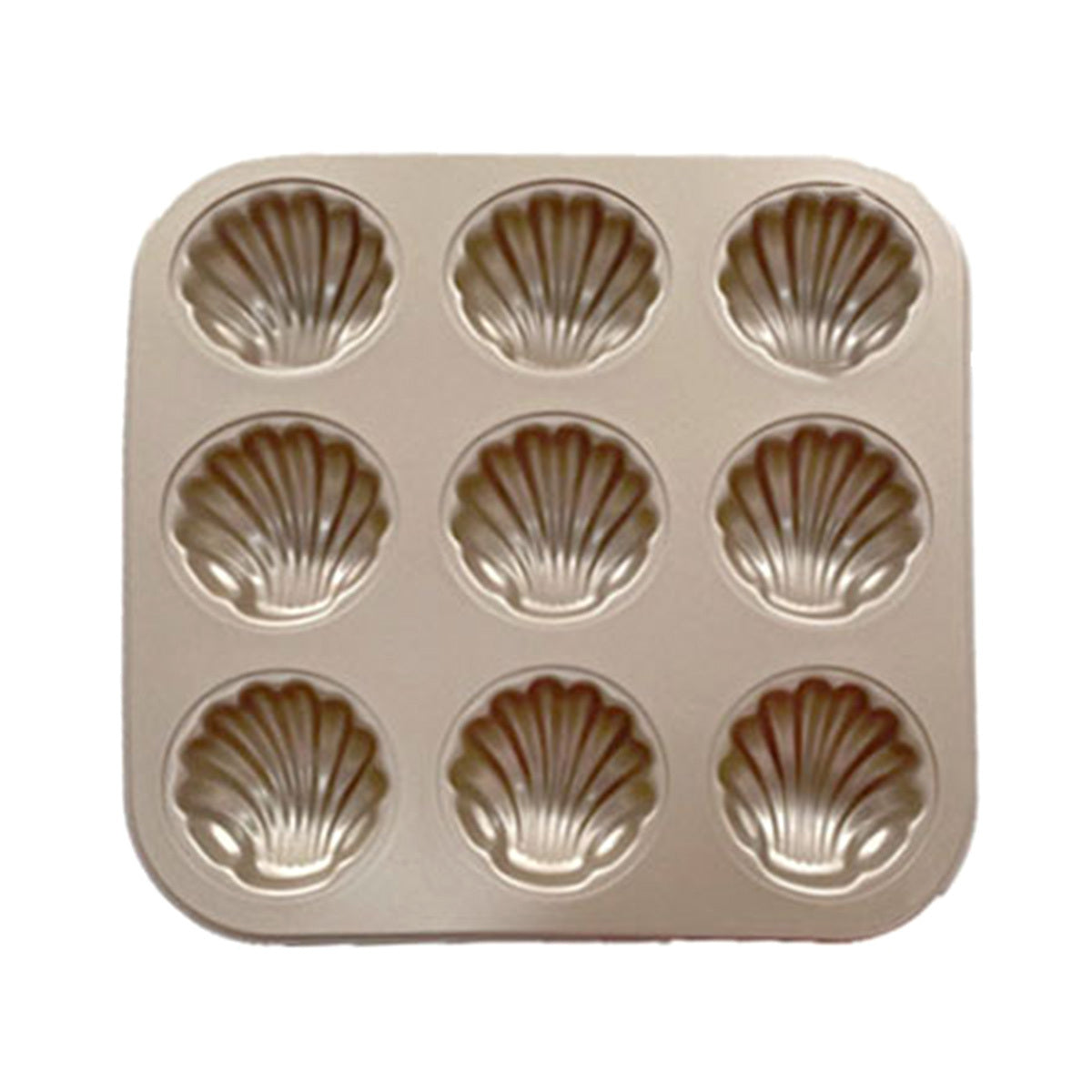 TEMU Madeleine Mold Cake Baking Pan 6-9-12-cavity Candy Mold Food Grade Carbon Steel Cake Mold Madeleine Pan Shell Shaped Baking Mold For Cookie Cake