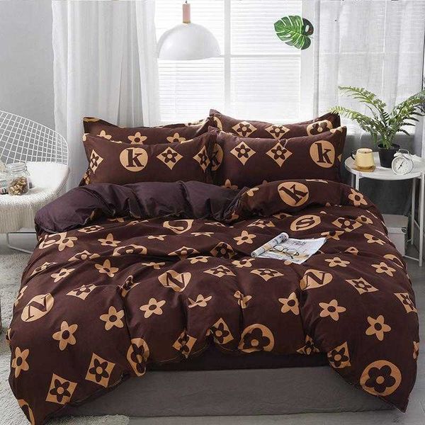 sets Bedding Sets Four Seasons Bedroom Set Sheet Comforter Light Duvet Cover Bed Pillowcase Fashion