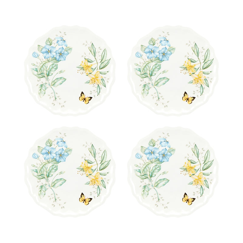 Lenox Butterfly Meadow Melamine Dinner Plates, Set of 4