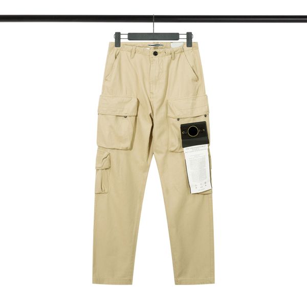 Alto crachá de pedra masculino TopStoney Pant Fashion Letters Designer Pontas de Cargo de Cargo Esportes Louseres Clothing Mens Top Stoney S