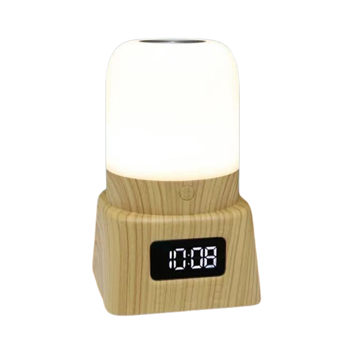 Colorful Clock Night Light by Remarkable Goodz™ -  Colorful Clock Night Light, Wood Grain