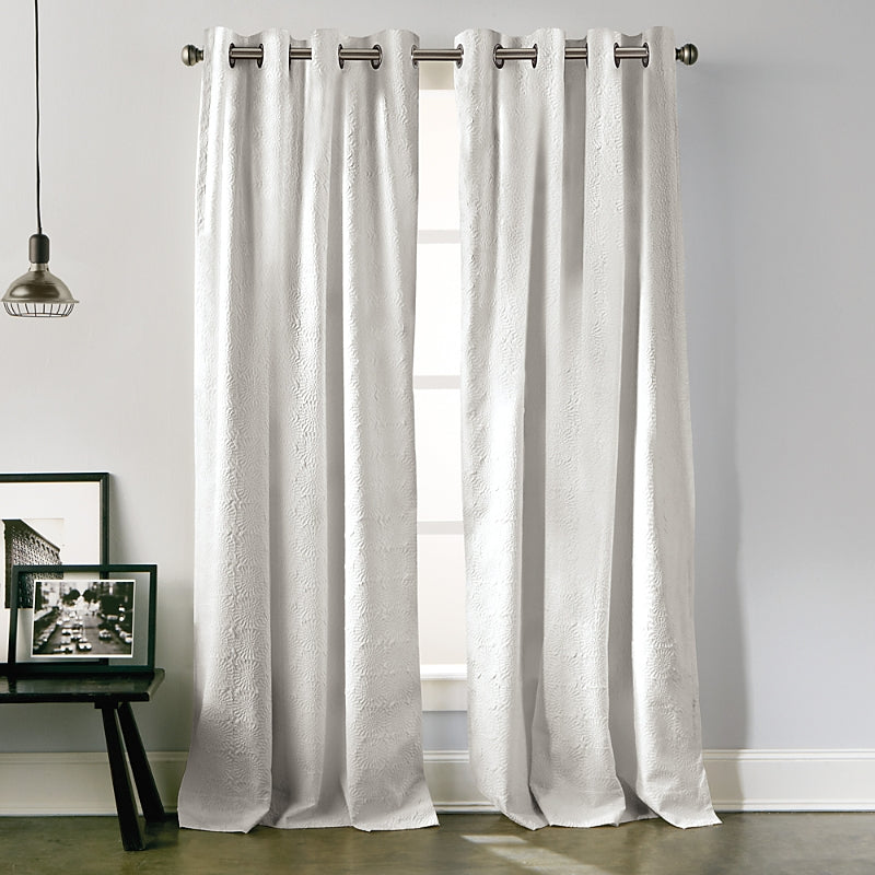 Dkny Chrysanthemum Curtain Panel, 63 x 50