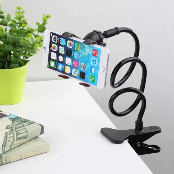 Universal phone holder ible long delay phone holder bed clip tablet car holder suitable for iPhone XS X Y241106