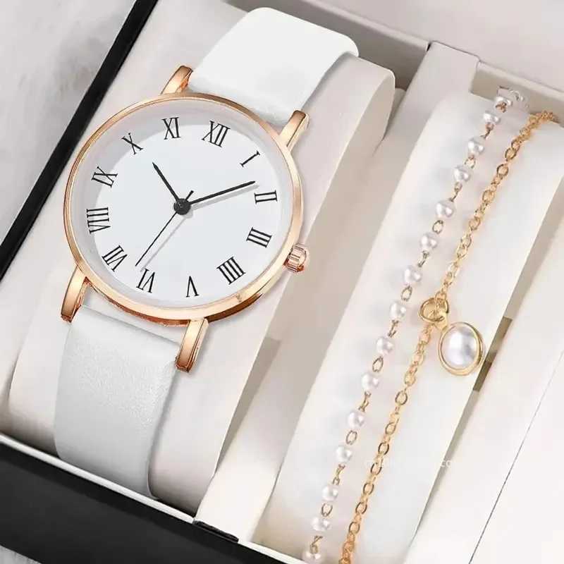 2pcs Set Women Watches Female Clock Luxury Brand Design Women Watches Simple Fashion Ladies Watches Relogio Feminino Reloj MujerX240920