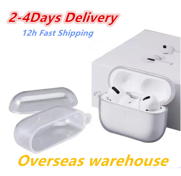 For Airpods Pro 2 3 4 AirPods 4 headset Earphones Airpod Bluetooth Headphone Accessories Solid Silicone Cute Protective Case Apple Wireless