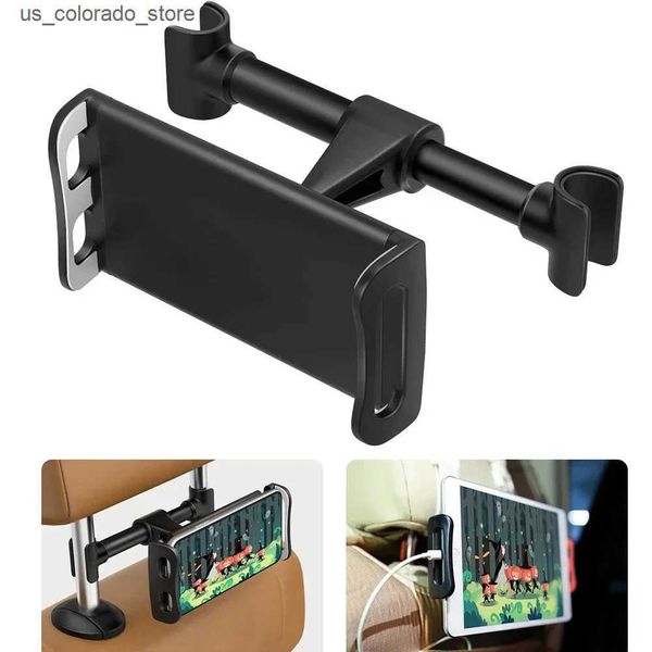 Cell Phone Mounts Holders Universal Car Back Seat Headrest Mount Holder For iPad Air 1 2 4-11 Inch 360 Rotation Mini Tablet PC Auto Car Phon