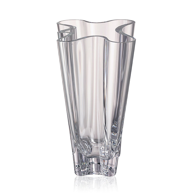 Rosenthal Flux Vase 10 1-4 In Clear